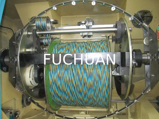 Mesin Pilin Kawat Tembaga Murni Double Twist Buncher Kontrol Komputer