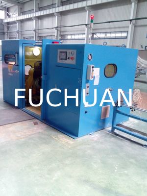 Mesin Tinning Wire Double Twist Bunching 0.08mm - 0.45mm Diameter Single Wire