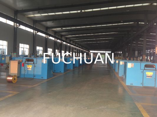 Mesin Bunching Kawat Tembaga Normal Peralatan 34 Zona Pitch Lilitan Dapat Disesuaikan