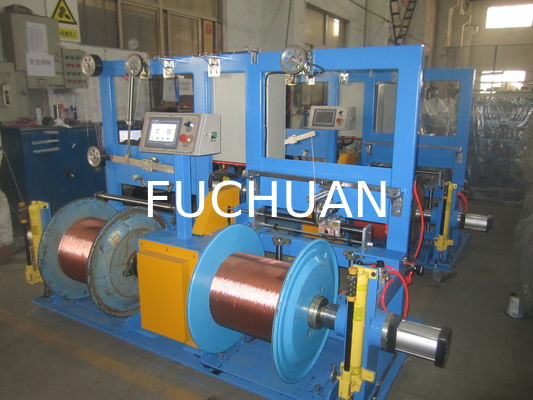 Tembaga Wire Bunching Machine Twisting Low Noise Small Floor Place Extrusion Kabel