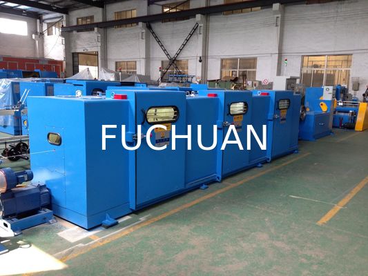 Mesin Bunching Putar Ganda Kawat Kebisingan Rendah Peralatan Memutar Tembaga 630 800mm