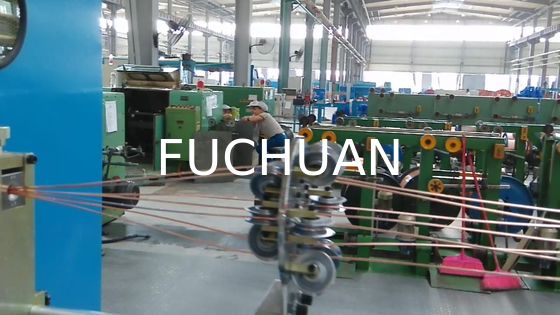 Mesin Bunching Aluminium Wire Tembaga Peralatan Brek Elektromagnetik Otomatis