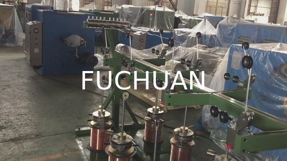 Mesin Penggulung Putar Ganda 3000 rpm Peralatan Stranding Kawat Otomatis