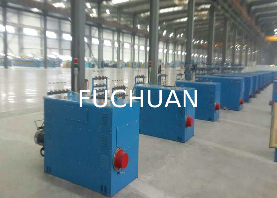 Mesin Pilin Kawat Tembaga Kontrol PLC Bobbin 300mm 2300x1100x1330 mm
