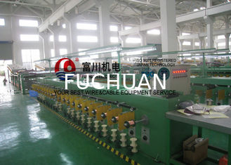 0.04-2.0mm Paduan tembaga halus Wire Tube Annealing Wire Tinning Machine