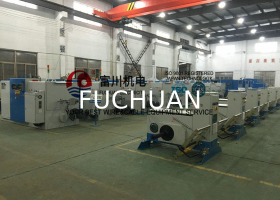 630 Mesin Bunching Putar Ganda Pembayaran Aktif Ketegangan Pneumatik Putar Kawat Ganda