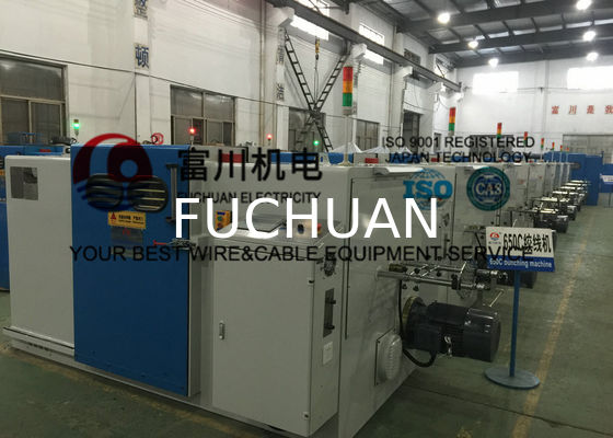 FC-650C Normal Wire Twisting Machine Stranding Section Area 0,3 - 4 mm2 Peralatan