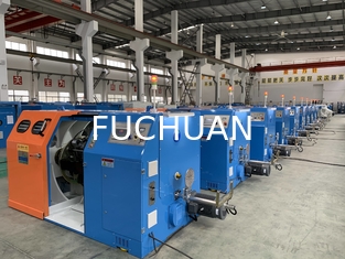 220V 7.5KW Cable Twister Tool Ral5015 Sky Blue Coating Disesuaikan