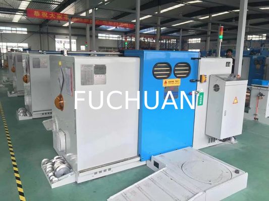 Pengoperasian yang Mudah Mesin Bunching Twisting Steel Double Twist Produksi Besar