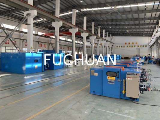 Mesin Pilin Kawat Tembaga 0.12-0.52mm Otomatis 11KW Sudut Pilin 0-360