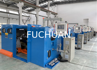 Fuchuan High Speed Wire Double Twisting Machine Tembaga Wire Kabel Buncher