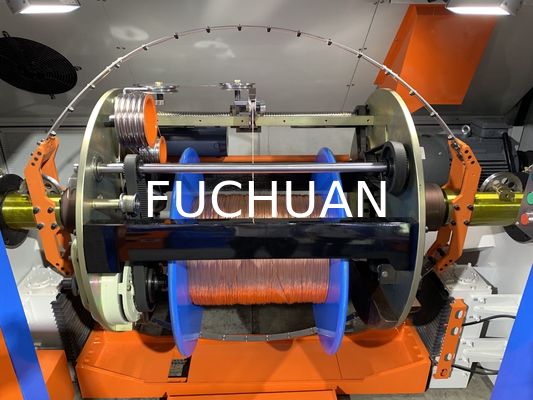 Mesin Bunching Kawat Tembaga 7.5kw 2000RPM 0,41 0,52 0,64mm Peralatan Putar