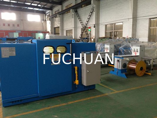 Mesin Bunching Twist Ganda Tembaga Telanjang Peralatan Kopling Bubuk Magnetik 1.2Kgf