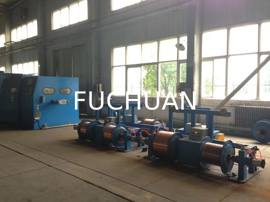 Mesin Pilin Kawat Tembaga Murni Double Twist Buncher Kontrol Komputer