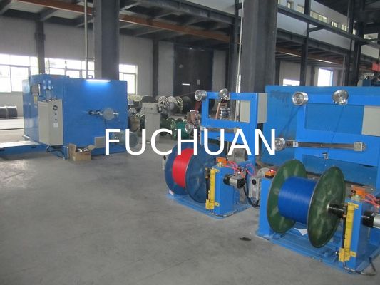 Mesin Pilin Kawat Tembaga Murni Double Twist Buncher Kontrol Komputer