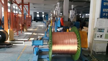 kabel tembaga kawat mesin ekstrusi Line Untuk Mobil PVC / PP / PE Wire