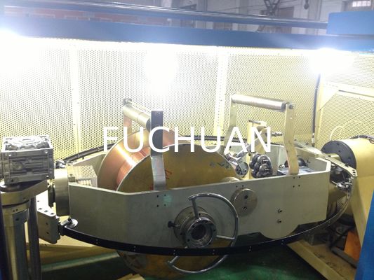 FUCHUAN 4000 Twist Tembaga Wire Bunching Mesin Touch Screen Operasi 19 Pcs