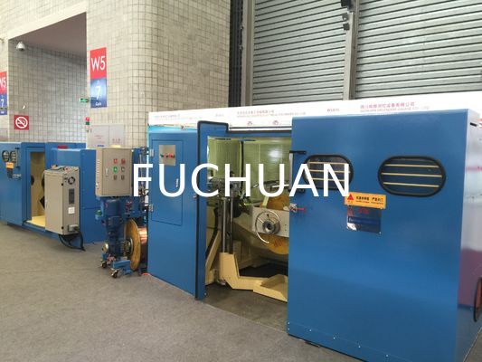 FUCHUAN 4000 Twist Tembaga Wire Bunching Mesin Touch Screen Operasi 19 Pcs