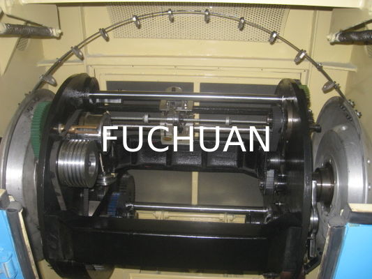 Mesin Pemutar Kawat 7.5Kw FUCHUAN 2.5Kgf Peralatan Buncher Kawat Biru Langit