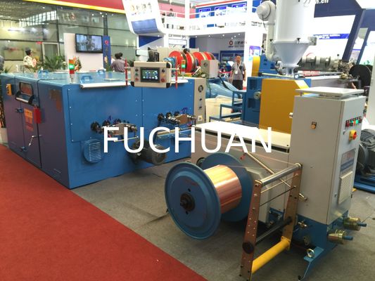 Mesin Pilin Kawat Tembaga Dirgantara Peralatan Medis Kepala Ganda 5.5Kw