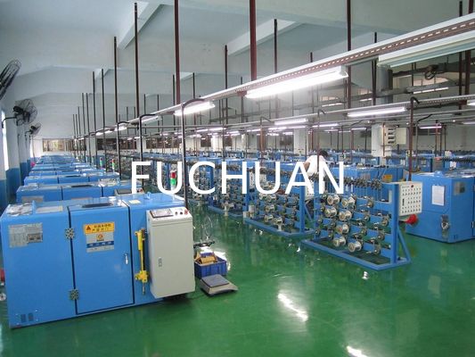 Peralatan Mesin Bunching Kawat Tembaga Bayar Aktif Pasif 50 Kepala Set