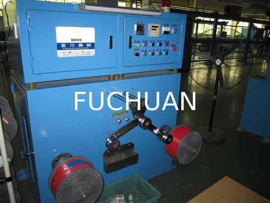 Mesin Bunching Putar Ganda ISO 630mm Kawat Inti Ambil Fit Extruder