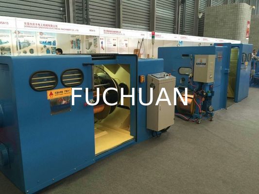 630 Bobbin Low Noise Copper Wire Bunching Machine Equipment 19 Pcs 0,41 Wire