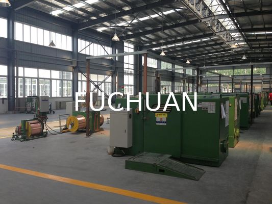Peralatan Mesin Kabel Mesin Bunching Kawat Tembaga Hijau Apple Berkecepatan Tinggi