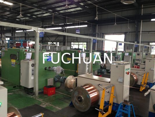 Mesin Bunching Kawat Tembaga Putaran Ganda Peralatan Buncher Otomatis FUCHUAN