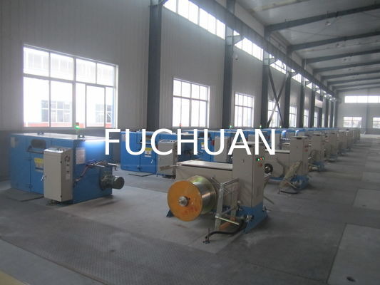 Mesin Bunching Kawat Tembaga Putaran Ganda Peralatan Buncher Otomatis FUCHUAN