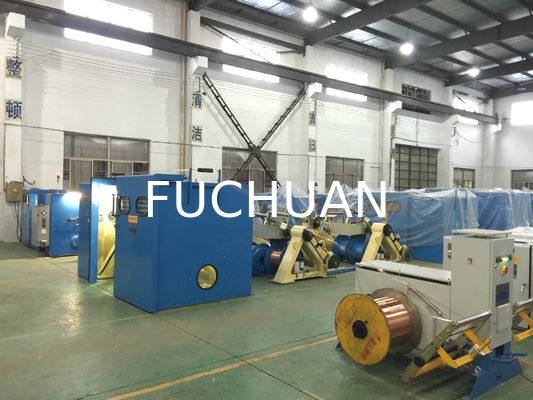 19 Buah Mesin Pemutar Kawat Fleksibel Peralatan Bunching Kawat Kaleng FUCHUAN