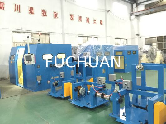Mesin Bunching Wire Tined Twist Diameter 1000mm Peralatan Stranding Kabel