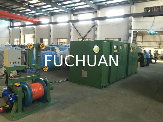 Mesin Bunching Double Twist Sky Blue Peralatan Kecepatan Putar 650Rpm