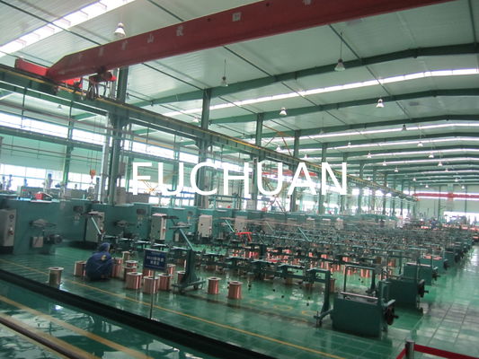 Mesin Wire Twister Mesin Double Twist Bunching Daya Inverter 7.5Kw