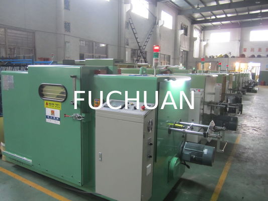 Mesin Bunching Twist Ganda Berkecepatan Tinggi Peralatan Kawat Tembaga Telanjang Dirgantara