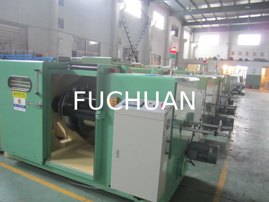 Mesin Bunching Twist Ganda Berkecepatan Tinggi Peralatan Kawat Tembaga Telanjang Dirgantara