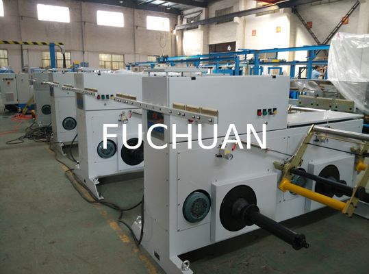 Mesin Bunching Kawat Tembaga Aktif Double Twist Kumparan Empat Poros Diameter 800