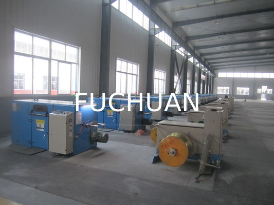Fuchuan FC-800B Apple Green Double Twist Mesin Bunching Pengoperasian Layar Sentuh
