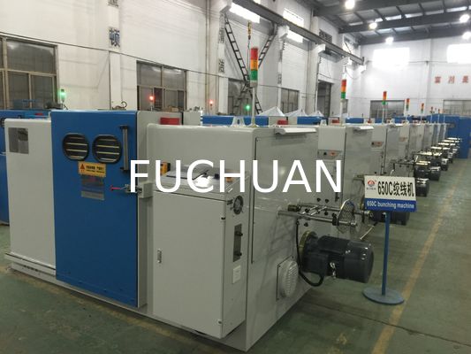 Kabel Double Twist Bare Copper Wire Mesin Bunching Peralatan Otomatis