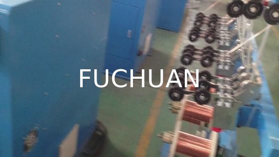 Peralatan Buncher Kabel Mesin Bunching Kawat Tembaga Putar Ganda Otomatis
