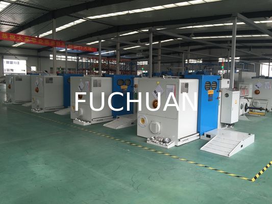 PLC Double Twist Bunching Machine Peralatan Twister Kawat Tembaga Otomatis