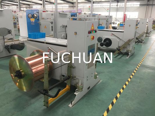 PLC Double Twist Bunching Machine Peralatan Twister Kawat Tembaga Otomatis