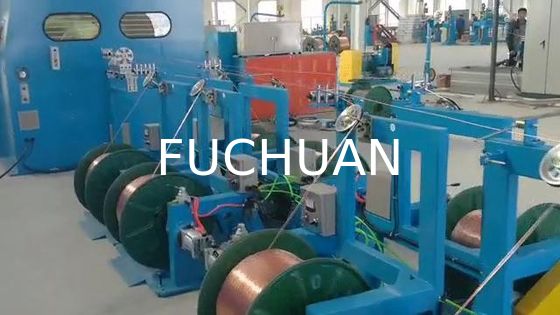 Mesin Bunching Wire Tembaga Kecepatan Tinggi Twister Peralatan Stranding Otomatis