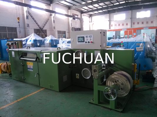 Peralatan Mesin Pemutar Kawat Putar Ganda Kabel LAN FUCHUAN Otomatis
