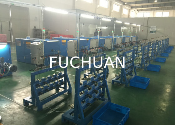Mesin Pilin Kawat Tembaga 7000 Putaran Bunching Kawat Tunggal 0,05mm - 0,28mm