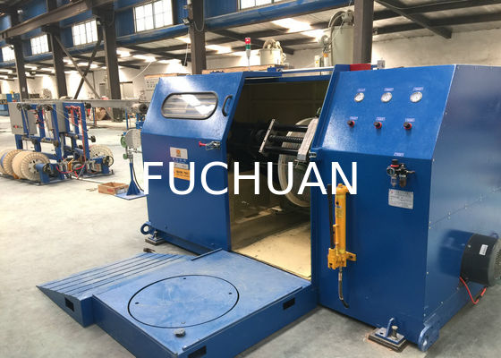 Tembaga Core Wire Single Twist Mesin 30MM - 200MM Kabel Laying Peralatan Fuchuan