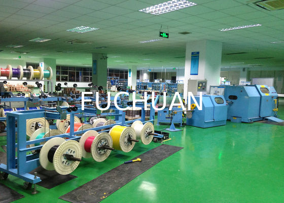 Tembaga Core Wire Single Twist Mesin 30MM - 200MM Kabel Laying Peralatan Fuchuan