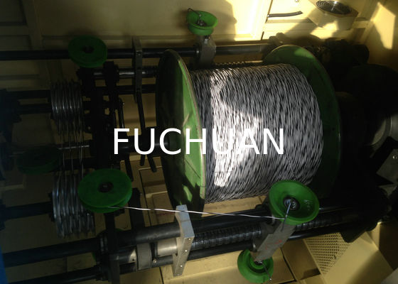 Mesin Pilin Tunggal Rangka Kawat Tembaga Fuchuan Kecepatan Maks 500Rpm