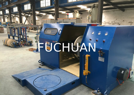 Mesin Pilin Tunggal Rangka Kawat Tembaga Fuchuan Kecepatan Maks 500Rpm
