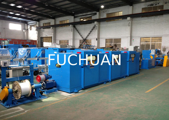 Mesin Twist Kawat Biru Langit Memutar 400x25x276 Membayar Peralatan Gelendong